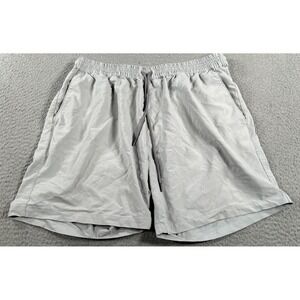 Tasc‎ Shorts Men's Large Gray Athletic Performance Running Jogging Gym Workout